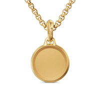 St. Christopher Amulet 18K Yellow Gold, 21.2mm