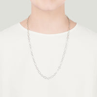 Mikimoto 18K White Gold Pearl Station Necklace