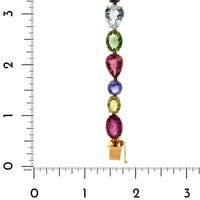 Christina Alexiou 18K Forever Multicolor Tourmaline and Tanzanite Bracelet