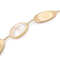Marco Bicego 18K Yellow Gold Mother of Pearl Lunaria Bracelet