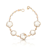 Pasquale Bruni 18K Rose Gold Diamond and Mother of Pearl Ton Joli Bracelet