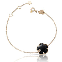 Pasquale Bruni 18K Rose Gold Diamond and Onyx Petit Joli Bracelet