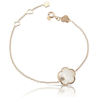 Pasquale Bruni 18K Rose Gold Diamond and White Agate Petit Joli Bracelet