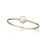 Pasquale Bruni 18K Rose Gold Diamond, Mother of Pearl, and Moonstone Petit Joli Bracelet