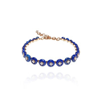 Fernando Jorge 18K Rose Gold Diamond and Lapis Bracelet