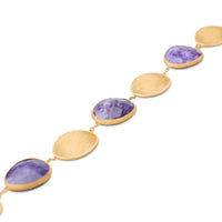 Marco Bicego Lunaria 18K Yellow Gold Charoite Bracelet