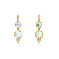 Temple St. Clair 18K Yellow Gold Mulan Drop Earrings