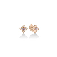 Roberto Coin 18K Rose Gold Carnevale Multi Stone Venetian Princess Stud Earrings