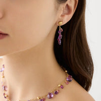 Marco Bicego 18K Yellow Gold Multi Gemstone Paradise Drop Earrings