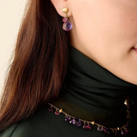 Marco Bicego 18K Yellow Gold Multi Gemstone Small Paradise Drop Earrings