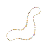 Marco Bicego Jaipur 18K Yellow Gold Multi Colored Gemstone Necklace