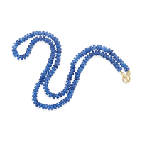 18K Yellow Gold Kyanite Bead Necklace