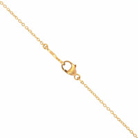 Adel Chefridi 18K Yellow Gold Emerald and Tourmaline Necklace