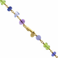 Mallary Marks 22K Yellow Gold Multi Stone Necklace