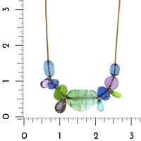 Mallary Marks 22K Yellow Gold Multi Stone Necklace