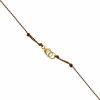 18K Yellow Gold Double Tourmaline Pendant