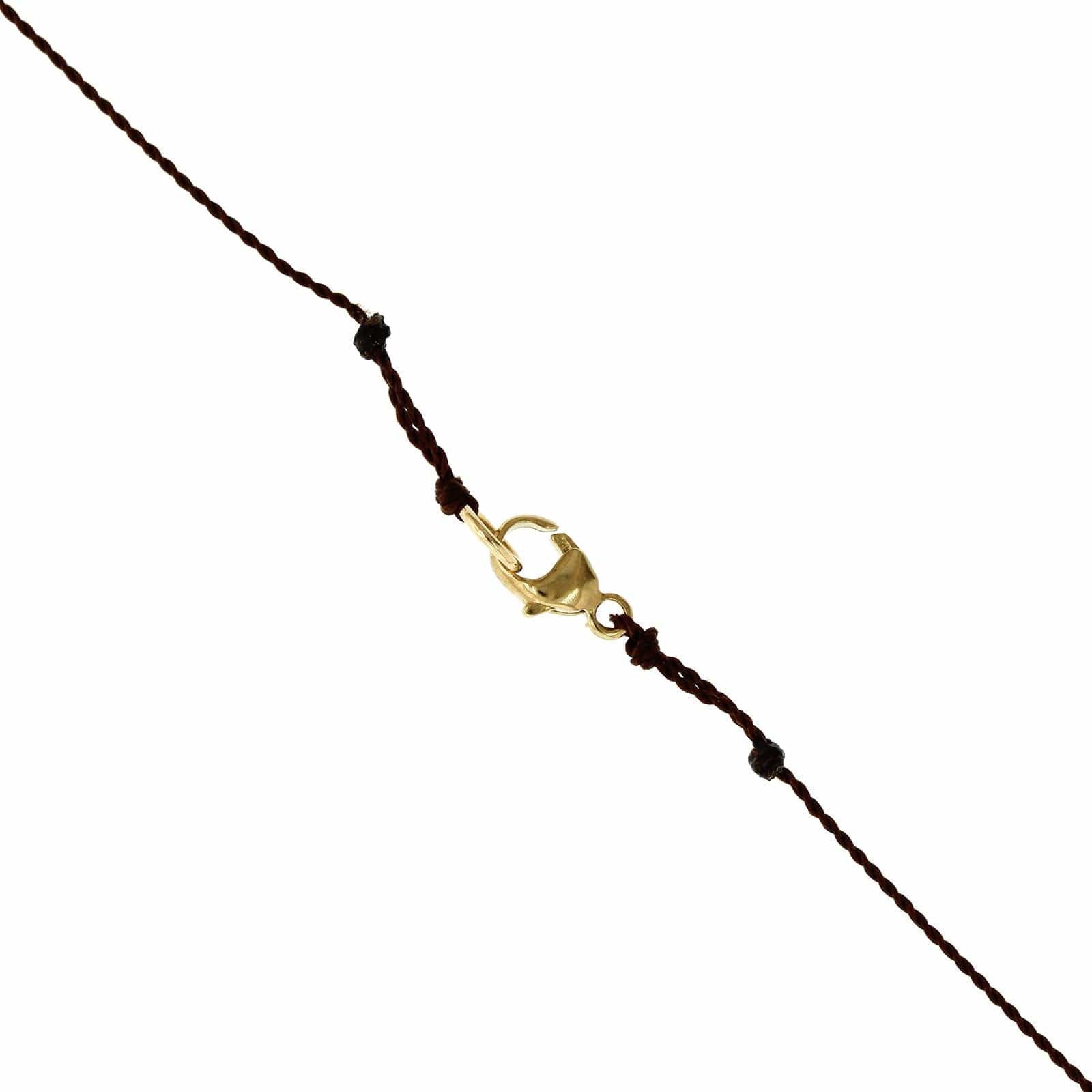 18K Yellow Gold Tanzanite and Emerald Pendant