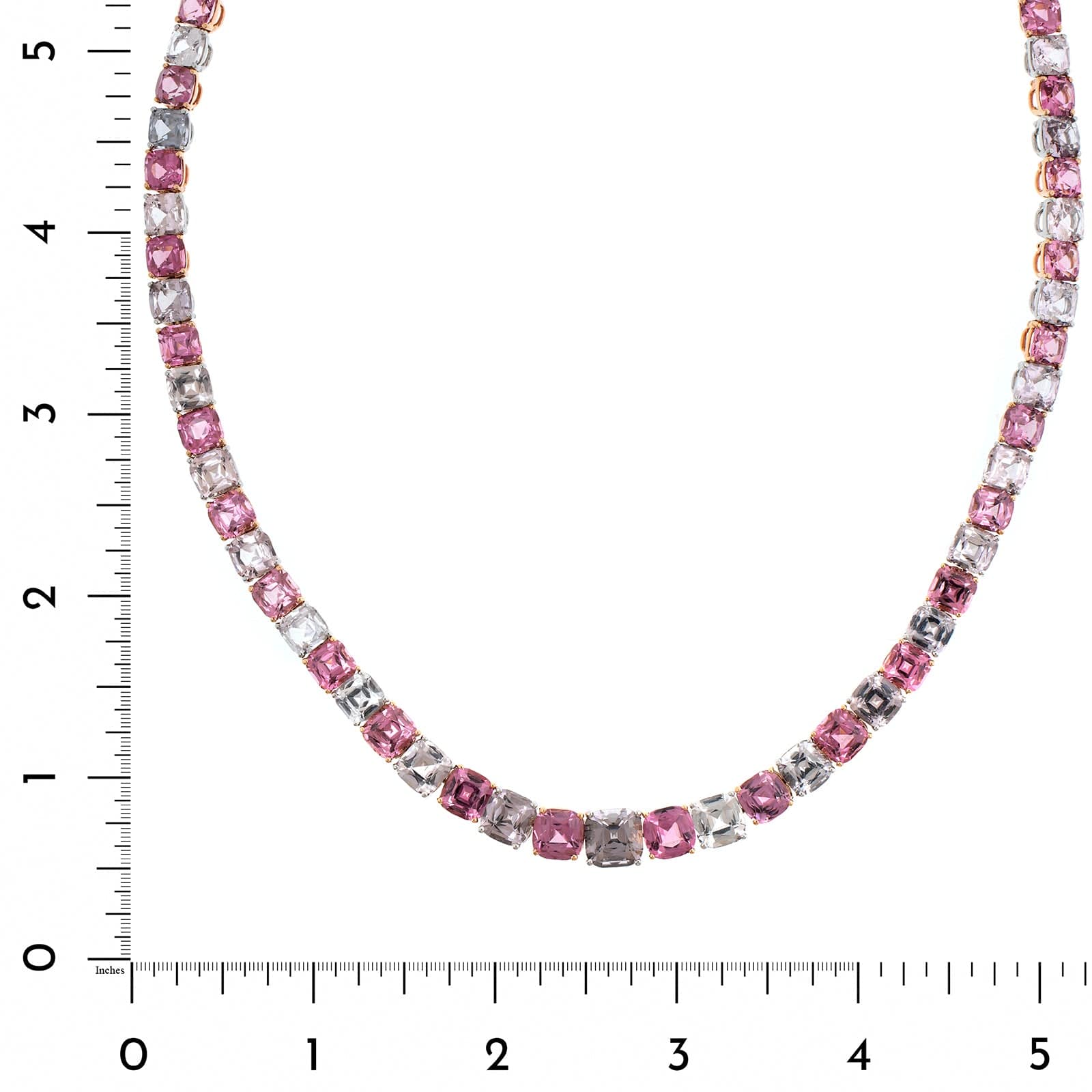 JEWEL Pink Color Shift Garnet 18k Rose Gold Over Sterling Silver