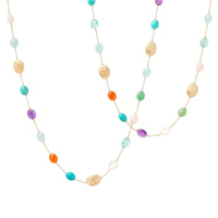 Marco Bicego Siviglia 18K Yellow Gold 36" Multi Stone Necklace