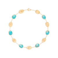Marco Bicego Lunaria 18K Yellow Gold Turquoise Necklace