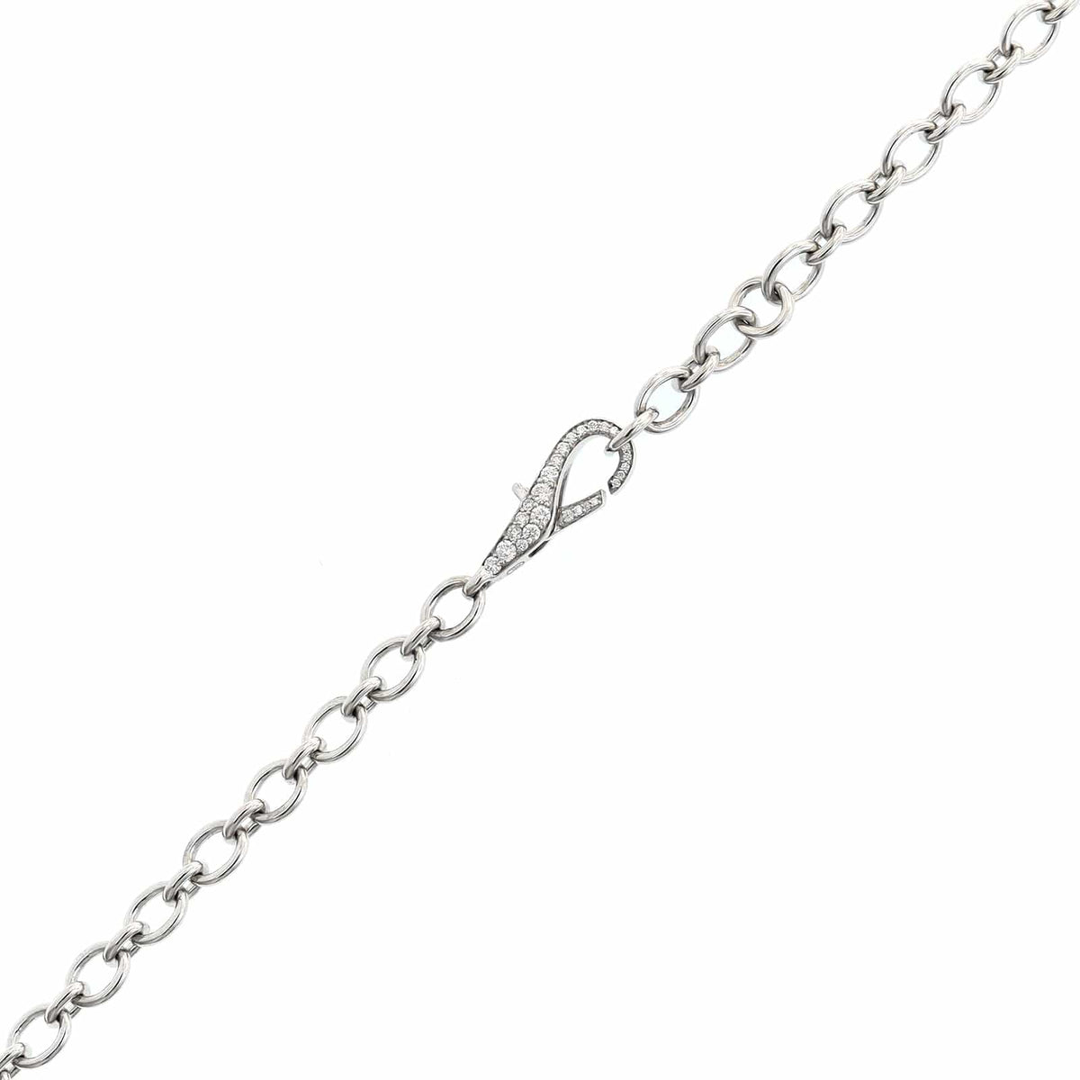 Etho Maria 18K Yellow and White Gold Aquamarine and Yellow Diamond Necklace