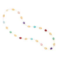Marco Bicego Lunaria 18K Yellow Gold Multi Gemstone 36" Necklace