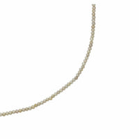 Elva 18K Yellow Gold Collanina Champagne Zircon Beaded Necklace
