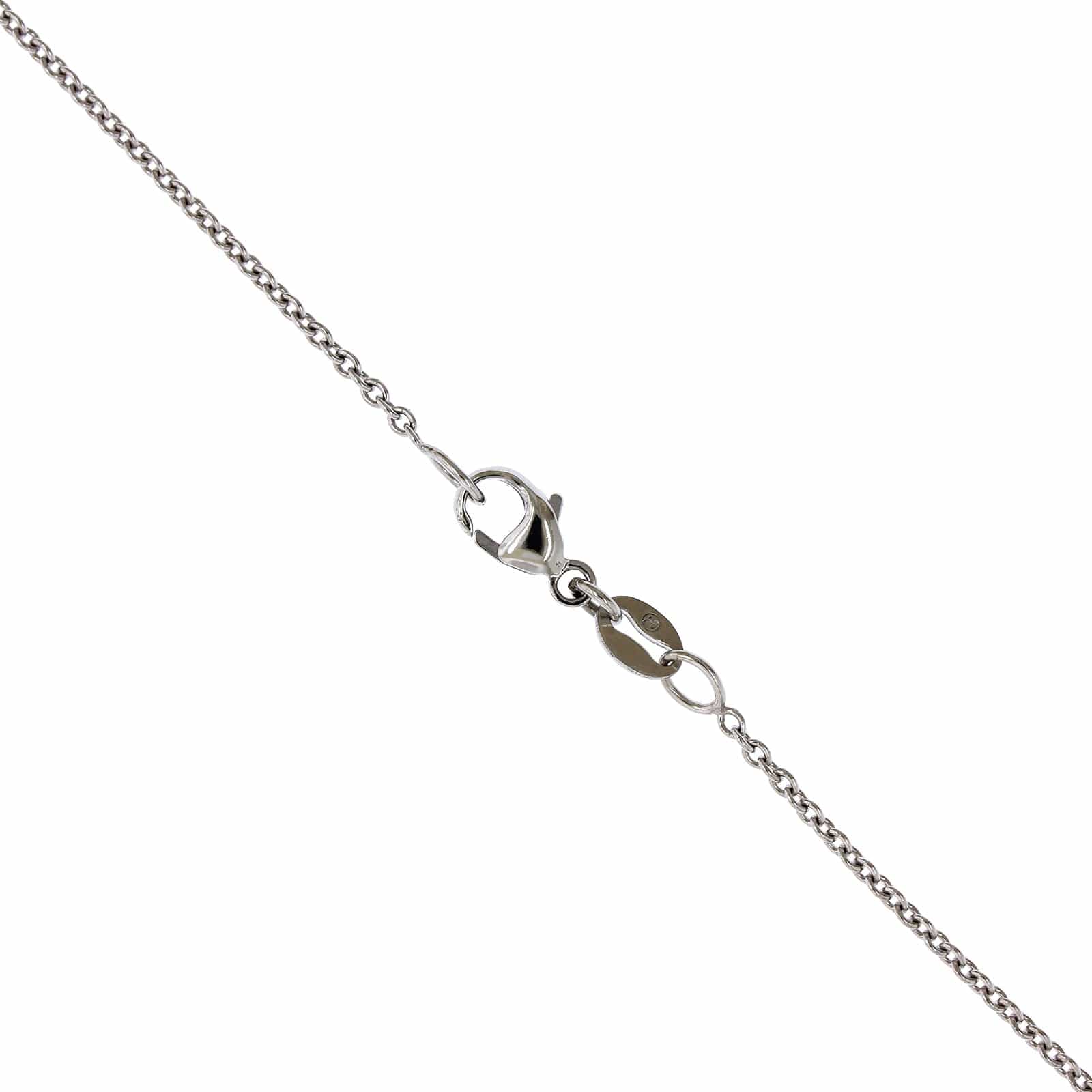 Platinum Paraiba and Diamond Halo Pendant