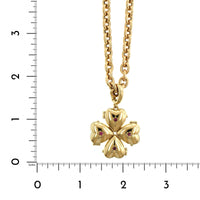 Lauren Rubinski 14K Yellow Gold & Tourmaline Clover Pendant Necklace