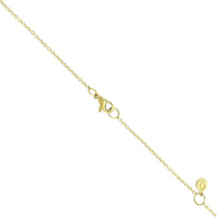 Suzy Landa 18K Yellow Gold Opal, Sapphire, and Diamond Necklace