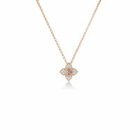 Roberto Coin 18K Rose Gold Carnevale Diamond and Multi Stone Necklace