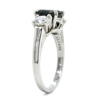 Oscar Heyman Platinum Alexandrite and Diamond Ring