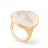 Marco Bicego Lunaria 18K Yellow Gold Mother of Pearl Ring