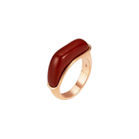 Fernando Jorge 18K Rose Gold Oblong Jasper Ring