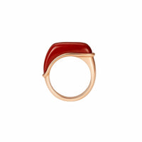 Fernando Jorge 18K Rose Gold Oblong Jasper Ring
