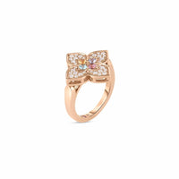 Roberto Coin 18K Rose Gold Multi Gemstone and Diamond Carnival Ring