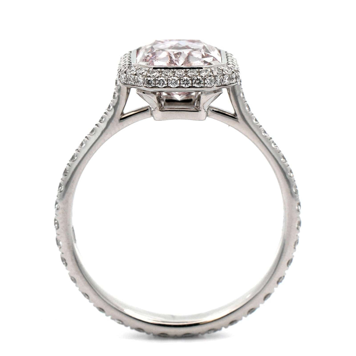 Platinum Fancy Purple Diamond Ring