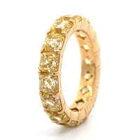 18K Yellow Gold Diamond Eternity Band