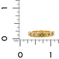 18K Yellow Gold Diamond Eternity Band