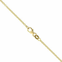18K Yellow Gold Brown Marquise Diamond Pendant