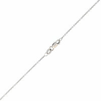 18K White Gold Green Opal & Diamond Halo Pendant Necklace