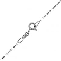 18K White Gold Oval Opal and Diamond Halo Pendant Necklace