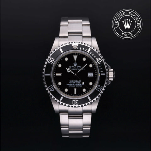 Rolex Certified Pre-Owned Sea-Dweller in Oyster, 40 mm, Stainless Steel watch