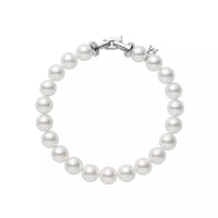 Mikimoto 18K White Gold Akoya Pearl Bracelet
