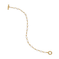 Pearl Classics Toggle Chain Bracelet 18K Yellow Gold, 4.5mm