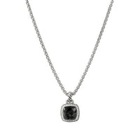 Pendant with Black Onyx and Diamonds
