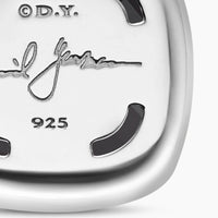 Albion® Pendant Sterling Silver with Black Onyx and Diamonds, 15mm