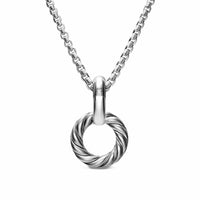 Amulet Holder Sterling Silver with 14K Yellow Gold, 20.3mm