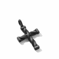 DY Helios Cross Pendant in Black Titanium