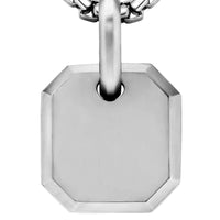 Octagonal Amulet Sterling Silver, 15mm